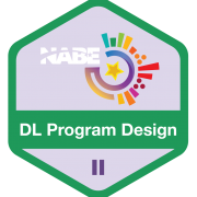 NABE badge - program design